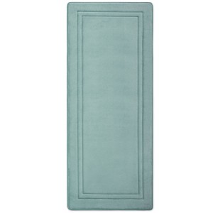 MICRODRY Quick Drying Framed Memory Foam Bath Mat/Runner with Skid Resistant Base - 1 of 3