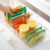 YouCopia 15" Plastic FreezeUp Freezer Bin - Clear: Multi-Compartment Storage, Freestanding Refrigerator Organizer - 4 of 4