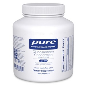 Pure Encapsulations Glucosamine Chondroitin with MSM - Supplement to Support Cartilage, Connective Tissue, and Joint Health - 240 Capsules - 1 of 4