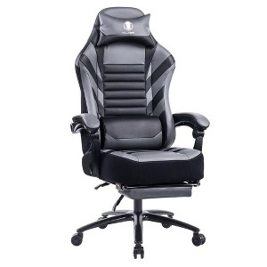 Kumasinova 360°Swivel Gaming Chair Office Chair with Reclining Back,Adjustable Seat Height&Footrest,Ergonomics Video Game Chair for Home&Office - 1 of 4