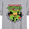 Women's - Teenage Mutant Ninja Turtles - Raphael Breaking Through Shirt Oversized Graphic T-Shirt - 2 of 4