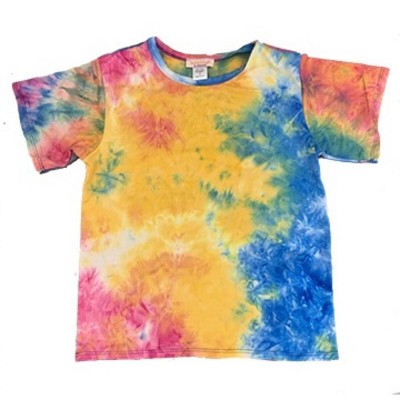 Girls Rainbow Tie Dye Tee - Sparkle by Stoopher