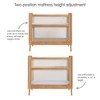 BreathableBaby Breathable Mesh 2-in-1 Mini Crib, Greenguard Gold Certified - 3 of 4