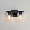 Maxim Lighting Scoop 2 - Light Vanity in  Black - 3 of 4