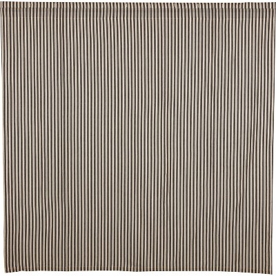 Ashmont Ticking Stripe Shower Curtain 72x72 VHC Brands