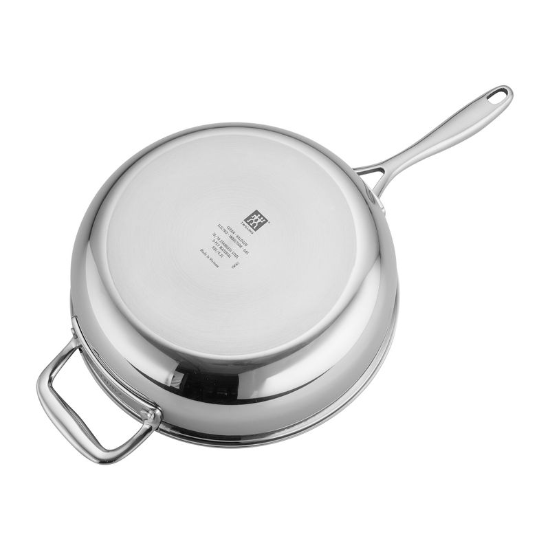 ZWILLING Clad CFX 4.5-qt Stainless Steel Ceramic Nonstick Perfect Pan, 3 of 6