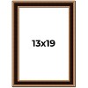 PosterPalooza | Weathered Gold Picture Frame - UV Acrylic, Foam Board Backing, Hanging Hardware - 2 of 4