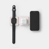 Qi2 Wireless 3-in-1 Folding Charging Pad - Stone White - heyday™ White - 2 of 3