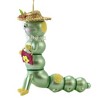De Carlini Italian Ornaments 5.0 Inch Caterpillar Mom Carrying Purse Spring Tree Ornament , Ornament Italian Bug (1PC) - 2 of 3