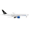 Boeing 777-200ER Commercial Aircraft "United Airlines Star Alliance" White with Black 1/400 Diecast Model Airplane by GeminiJets - 2 of 4