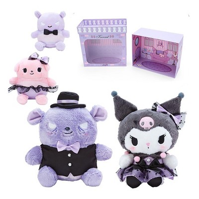 Hello Kitty and Friends Kuromi Plushie Set - Bundle with 14 Kuromi Plush  Doll with Carrying Straps Plus Stickers and More | Hello Kitty and Friends