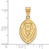 Black Bow Jewelry 14k Yellow Gold Plated Sterling Silver Cincinnati Bearcats NCAA Large Pendant - 2 of 3