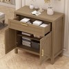 Buffet Cabinet Sideboard with Storage, 34.3' Modern Buffet Cabinet with Storage, Credenza Buffet Table - 2 of 4