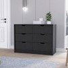 PAGED Dresser for Bedroom, Modern Wood Chest of Drawers with Metal Pulls and Superior Top for Living Room, Hallway - 2 of 4