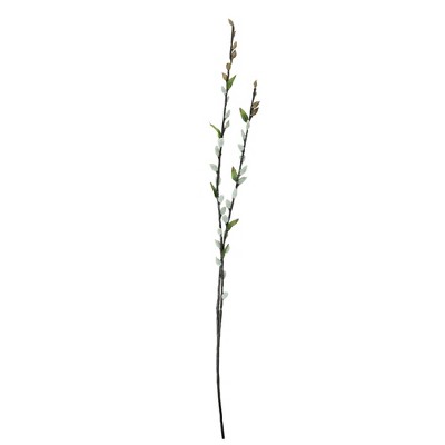 Allstate Floral 36" Brown/White Pussy-Willow Artificial Spring Floral Spray