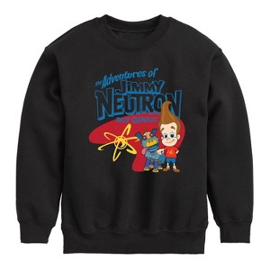 Boys' - Jimmy Neutron - Adventures of Jimmy Neutron Graphic Long Sleeve Fleece Sweatshirt - 1 of 4