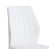 Sapphtopaz Modern Ergonomic Dining Chairs Set of 4/6, Stylish Kitchen Chairs with PU/Tech Fabric Backrest, 37 Inches High for Comfort & Elegance - 2 of 4