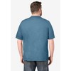KingSize Men's Big & Tall Shrink-Less Lightweight Henley T-Shirt - 3 of 4