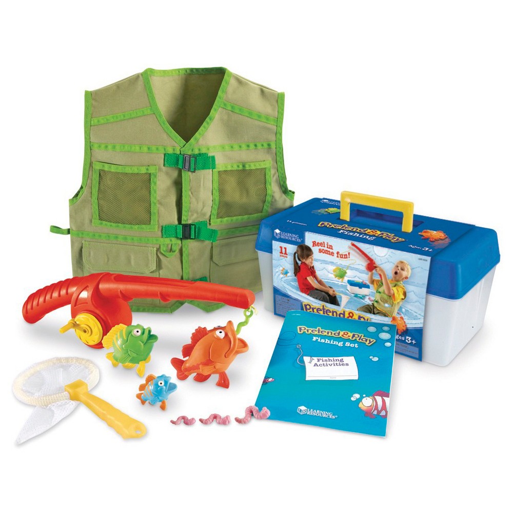 UPC 765023090550 product image for Learning Resources Pretend & Play Fishing Set | upcitemdb.com