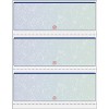 Paris DocuGard 8.5" x 11" Business Security Check In Middle 24 lbs. Blue 500 Sheets/Ream (PRB04539) - 2 of 2