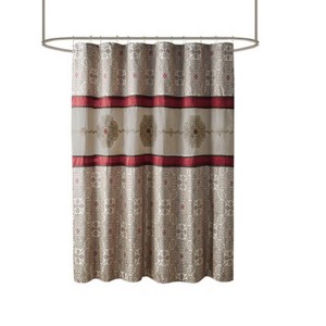 LunaLulinlk Embroidered Shower Curtain - 1 of 4