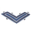 Country Stripe Collection 100% Polypropylene Reversible Indoor Area Utility Rug - Better Trends - 4 of 4