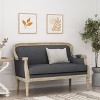 Christopher Knight Home Trask French Country 49.75"W Fabric Upholstered Loveseat - 2 of 4