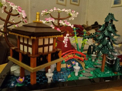 Lego Icons 10315 Jardin Paisible Japonnais Zen - Botanique, Fleurs - Adulte  5702017416885 