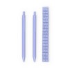 Yoobi Evolve Ballpoint Pen 2pk Retractable Ice Blue Customizable Set - 3 of 4