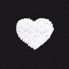 Dalix Womens Lil Heart Lightweight Everyday Tee - 2 of 4