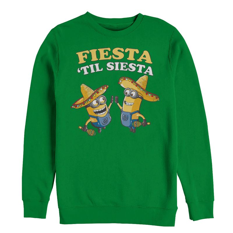 Men's Despicable Me Minions Fiesta Sweatshirt, 1 of 4