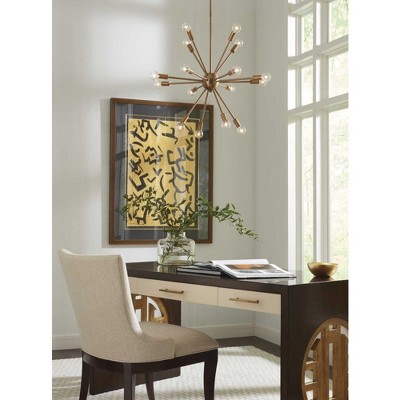 Ion 16-Light Polished Nickel Space-Age Chandelier