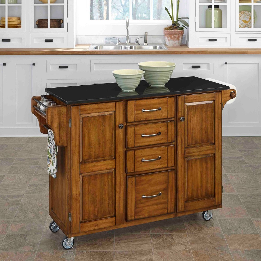 Kitchen Carts And Islands with Granite Top  - Home Styles