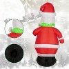 Christmas Inflatable Snowman (7Ft) with Built-in Lights - Xmas Blow Up Decor for Yard, Lawn & Garden - 2 of 4