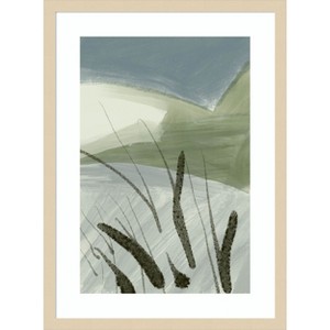 Amanti Art Abstract Landscape by Nilesh Kulkarni Wood Framed Wall Art Print - 1 of 4