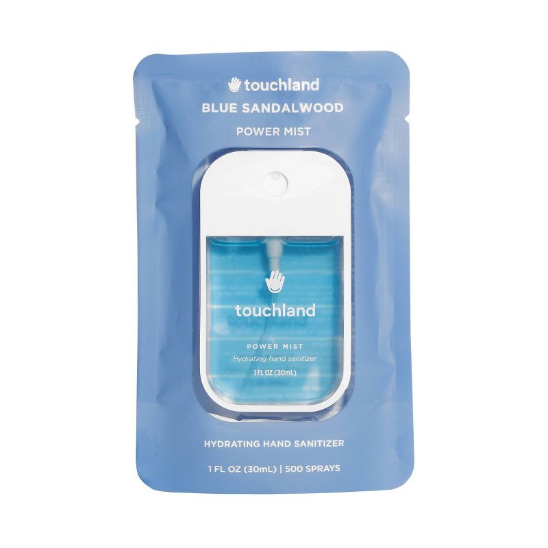 Touchland Power Mist Hydrating Hand Sanitizer - Blue Sandalwood - 1 fl oz/500 sprays - Trial Size, 1 of 11