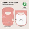 KeaBabies 8-Pack Hallo Baby Drool Bibs , Baby Bibs for Boys, Girls, Pull-on Bibs for Baby Boy, Baby Girl, Baby Bib Unisex - 3 of 4