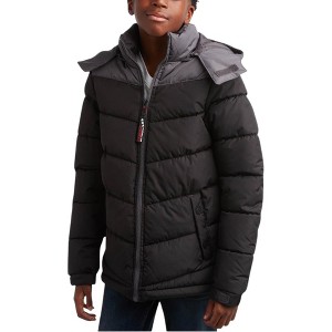 Canada Weather Gear Boys' Puffer Jacket - Bubble Winter Coat - Water Resistant Outerwear Jackets for Boys (8-20) - 1 of 4