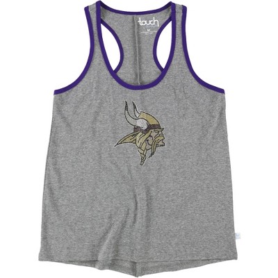 Touch by G-III Womens Vikings Racerback Tank Top