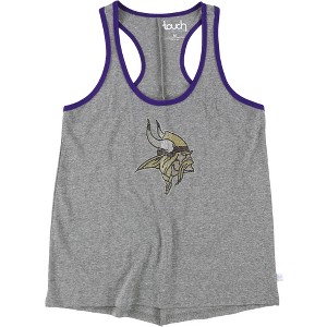 Touch by G-III Womens Vikings Racerback Tank Top - 1 of 2