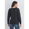 Hello Miz Women's V Neck Long Sleeve Front Pocket Maternity Sweatshirt Top - 3 of 4