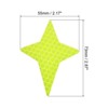 Unique Bargains Waterproof High-Visibility Warning Adhesive Reflective Stickers 2.87" x 2.17" 12 Pcs - 2 of 4