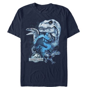 Men's Jurassic World: Fallen Kingdom Dinosaur Frost T-Shirt - 1 of 4