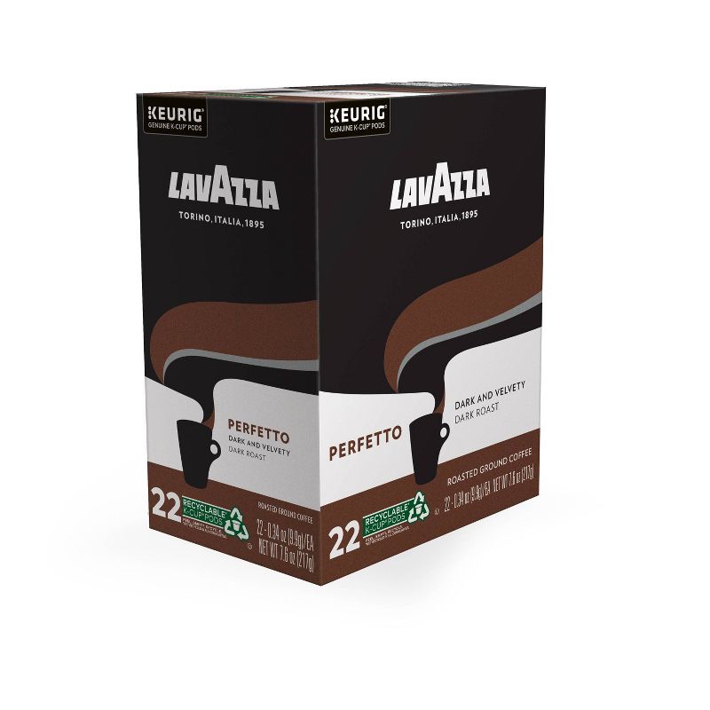 Lavazza Perfetto Dark Roast Coffee Pods - 22ct, 3 of 6