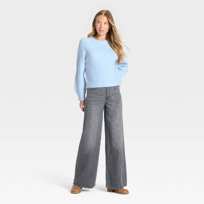Women's Cozy Knit Crewneck Pullover Sweater - Universal Thread' - image 3