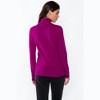 JENNIE LIU Women's 100% Pure Cashmere Long Sleeve Turtleneck Pullover Sweater - 3 of 4