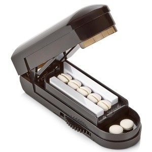 MEDca Pill Cutter for Small Pills: Multiple Splitter Cutters for to Large Pills, Multi Tablet Split w/ Accurate Alignment Cutter, Safety-Blade Guard - 1 of 4