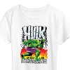 Women's - Marvel - Hulk Battles the Inhumans Short Sleeve Graphic T-Shirt - 2 of 4
