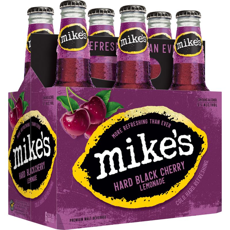 Mike&#39;s Hard Black Cherry Lemonade - 6pk/11.2 fl oz Bottles, 1 of 7