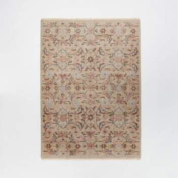Rockland Hand Knotted Distressed Persian Style Rug Ivory - Threshold™ designed with Studio McGee